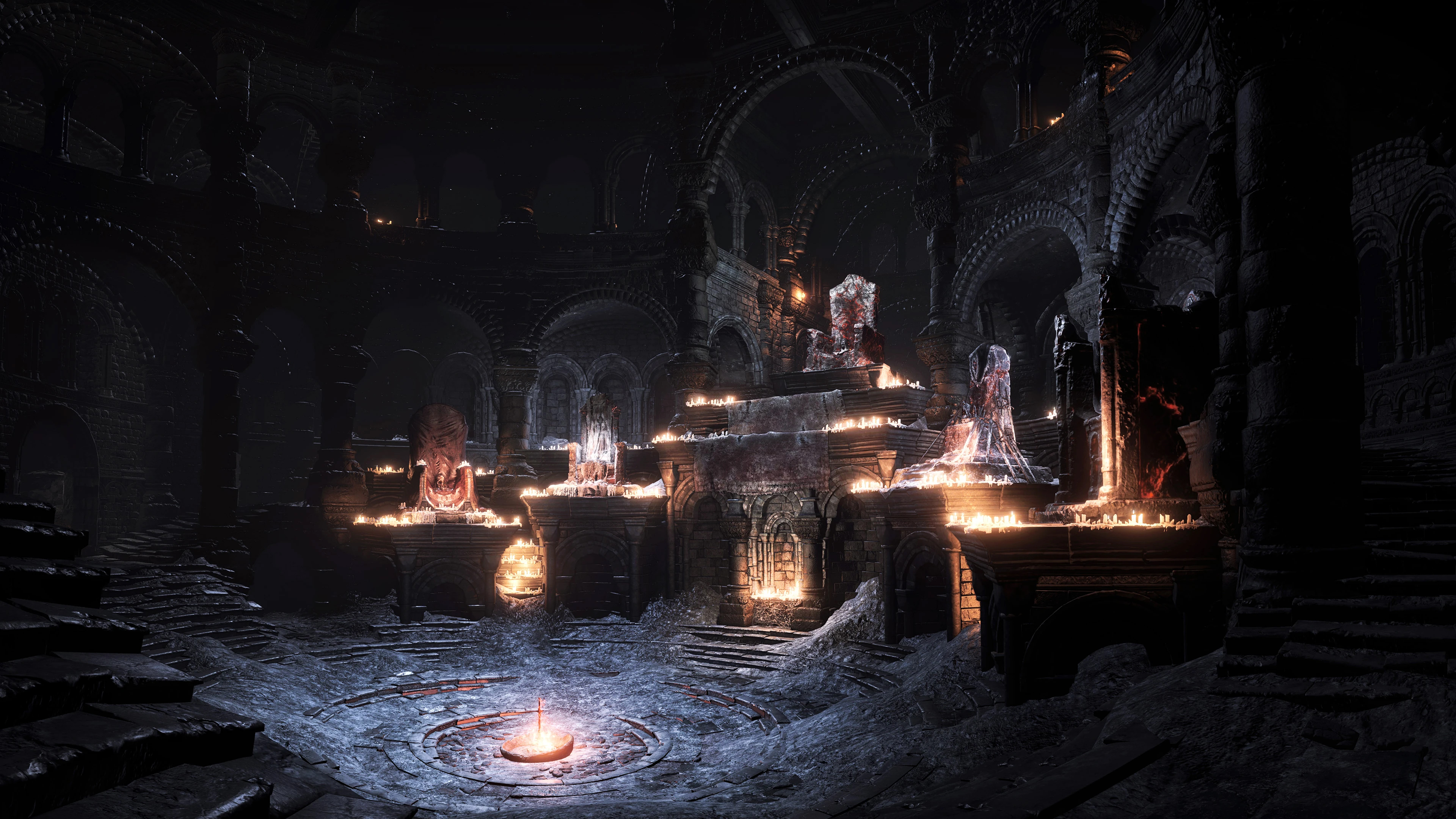 El Santuario del Enlace, nuestro hogar en Dark Souls III.