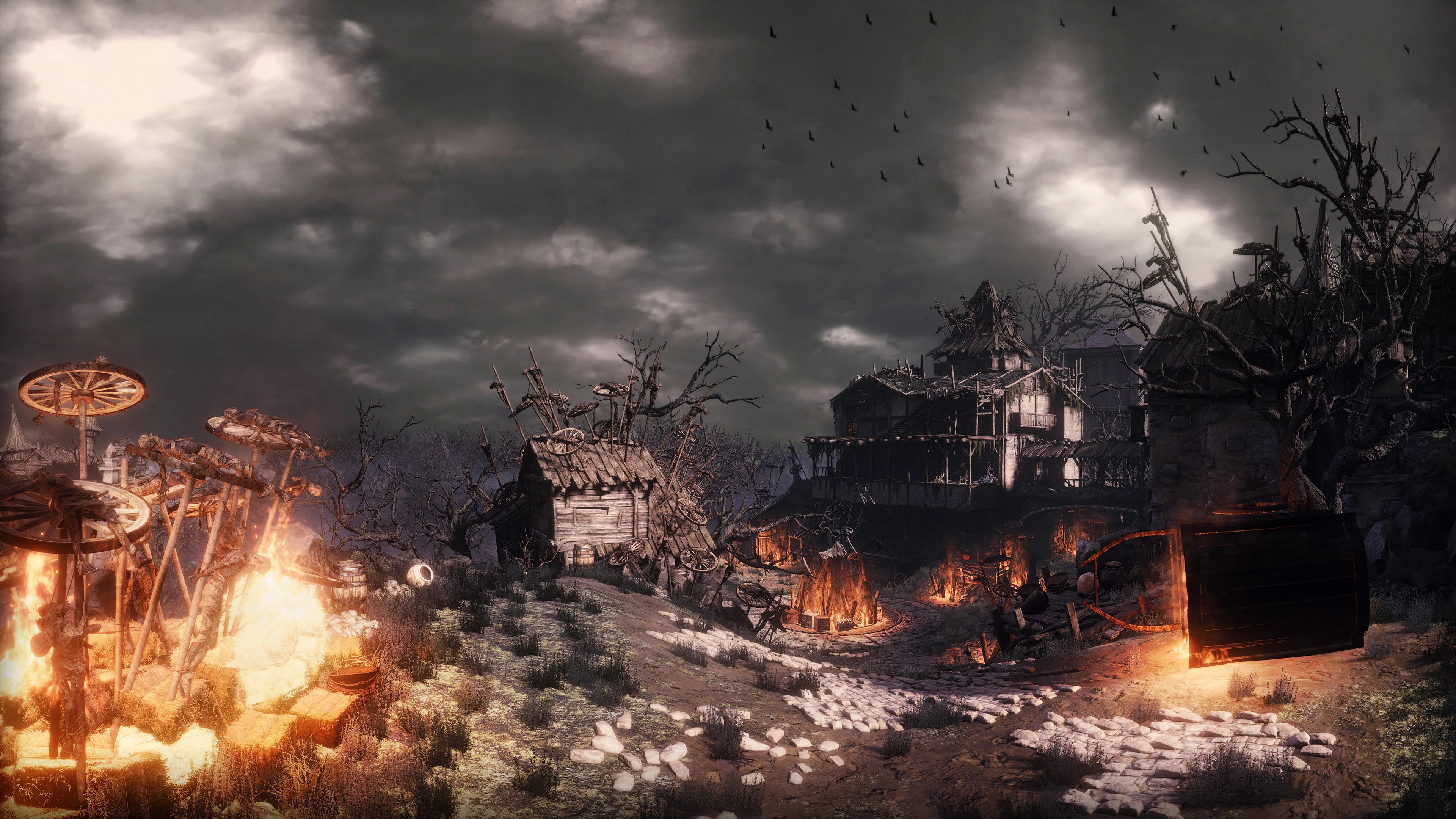 La casa de los huecos, el Asentamiento de los No Muertos.