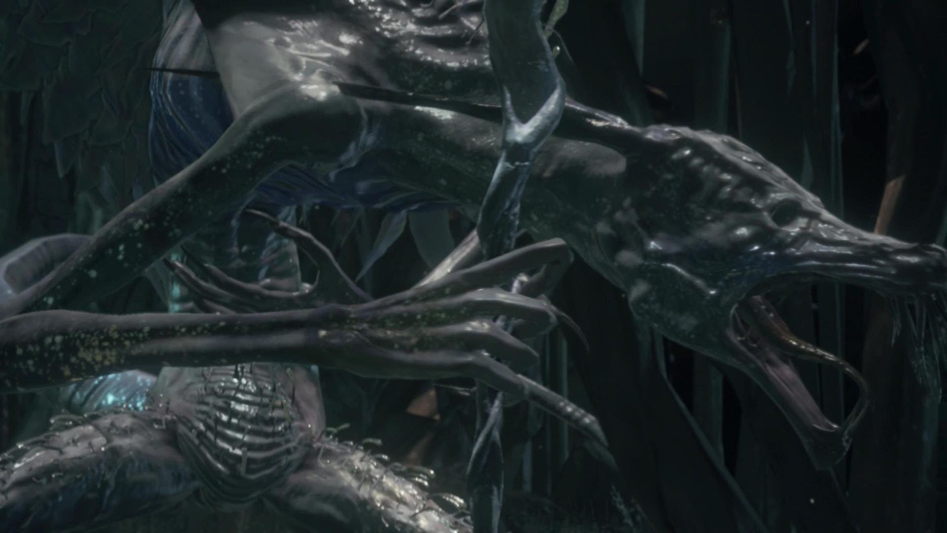 Oceiros, el Rey Consumido, transformado en un dragón ciego y demente.